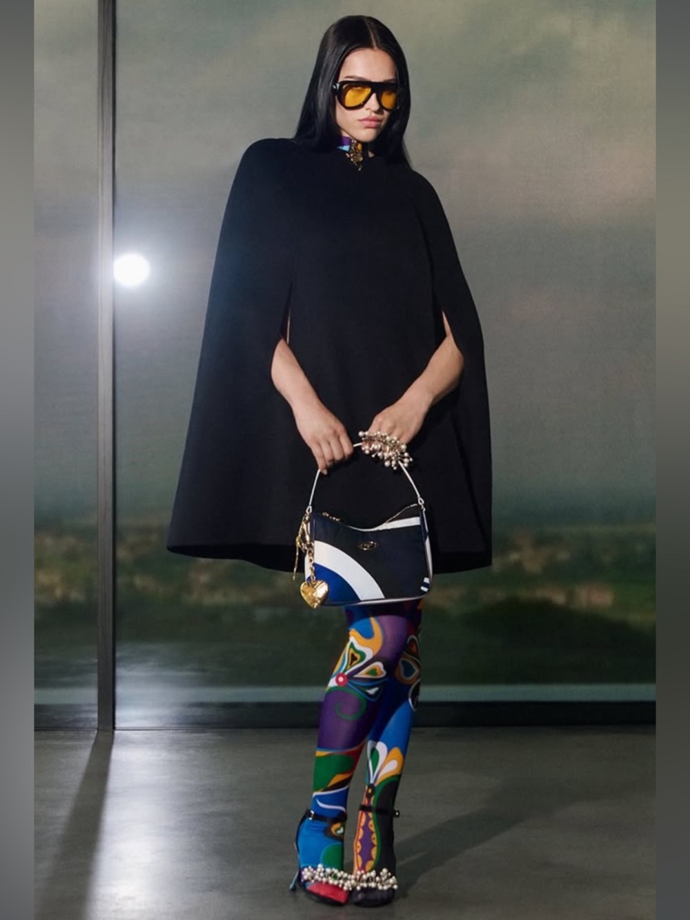 PUCCI ORCHIDEE PRINT TIGHTS - Picture 11 of 16